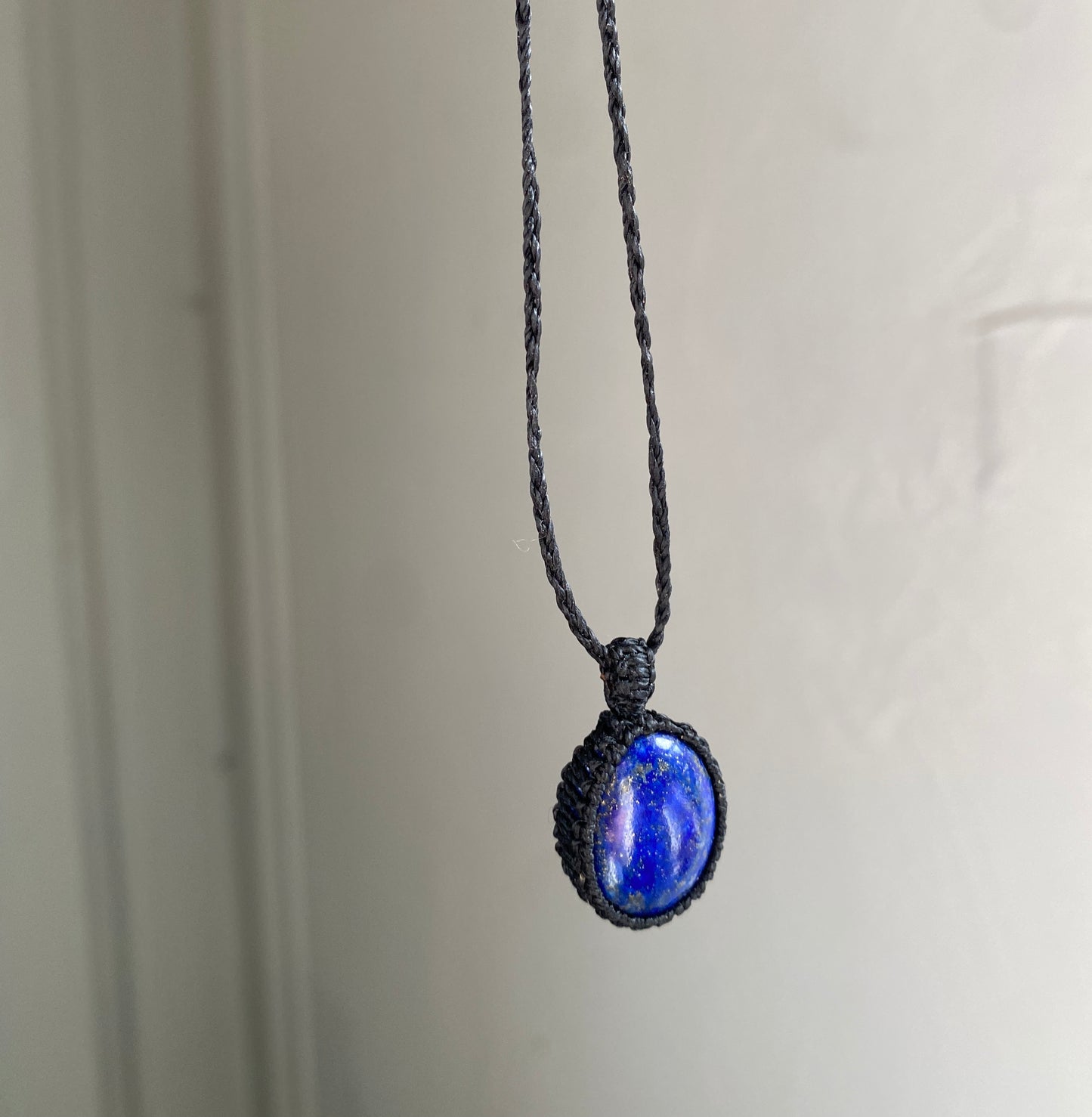 Collier artisanal - pierre précieuse Lapis Lazuli