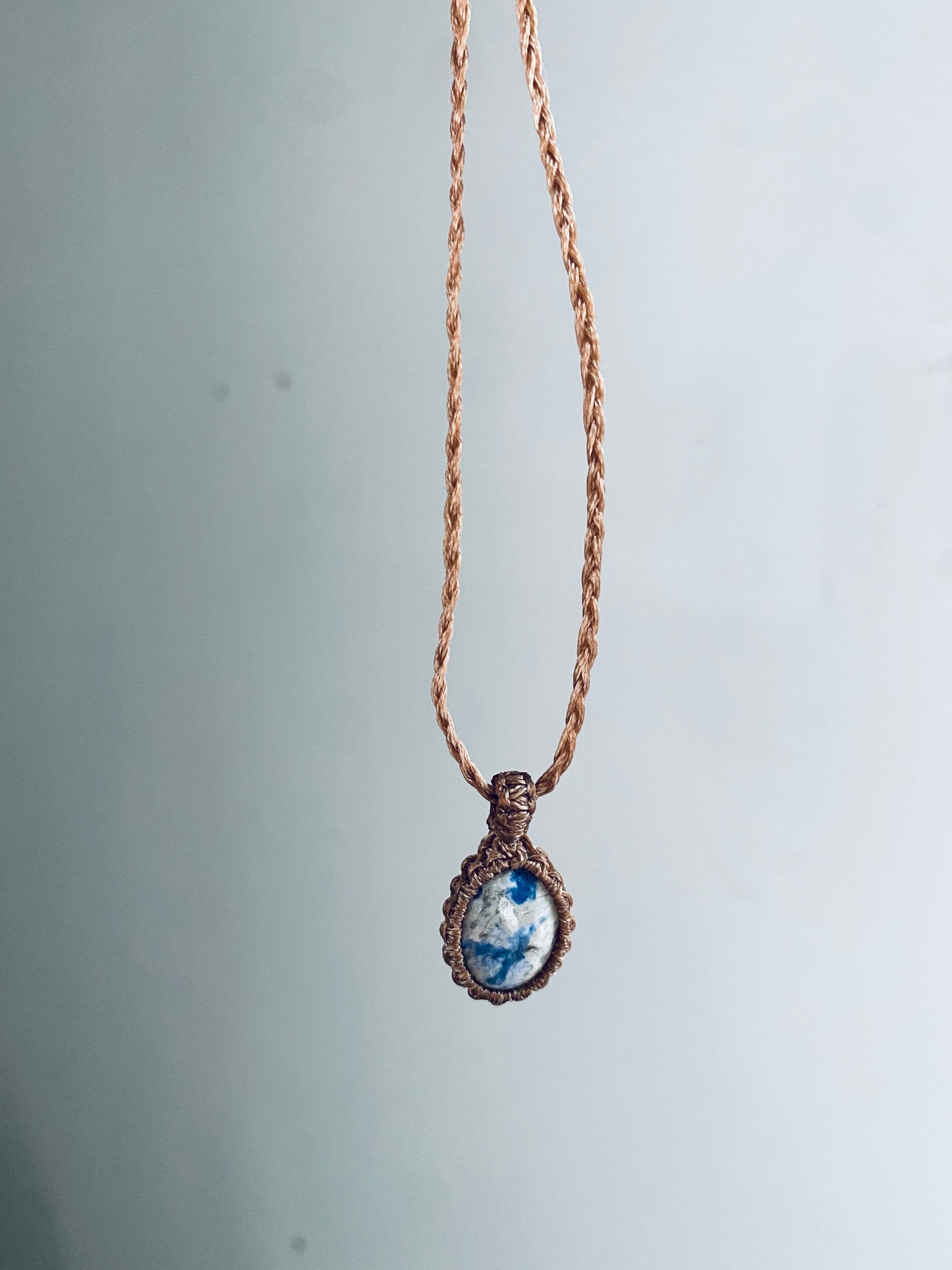 Collier artisanal - Kétonite azulite